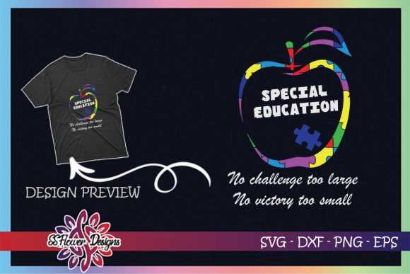 Autism Special Education Teacher Graphics for T-Shirt Designs: A Publisher’s Visual Asset Review