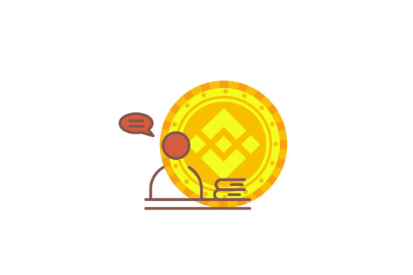 Binance Coin Crypto Education Teacher Graphics for Crafters