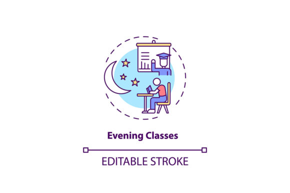 Evening Classes Concept Icon: A Practical Review for Designers and Digital Sellers
