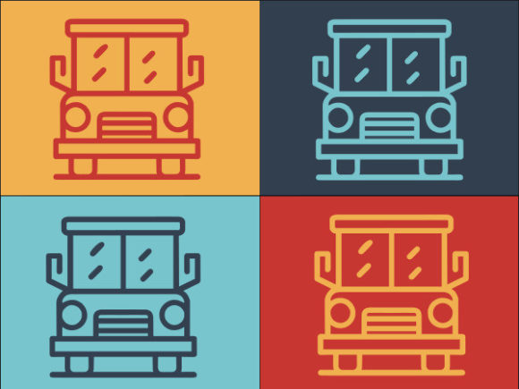 Inclusive Education School Bus: A Stylish Logo for Modern Branding