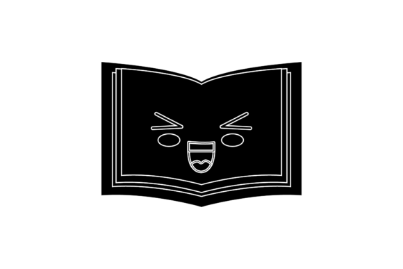 School Book Education Black Icon: Graphics & Icons for Digital Sellers