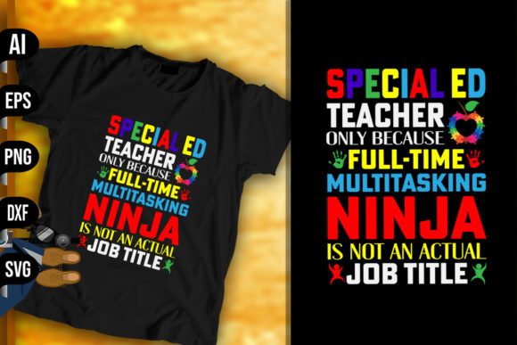 Special Education Teacher Only Because β A Versatile Graphic for Bloggers & Digital Publishers