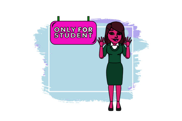 Teacher Education School Brush Layout: Graphics & Icons Review
