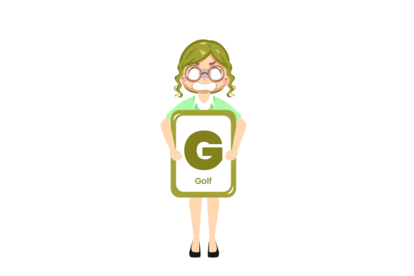 Teacher Education Whiteboard Alphabet Graphics & Illustrations