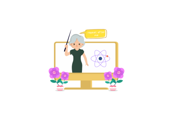Teacher Online Education Art Graphics Freebie Review for Etsy & Digital Sellers